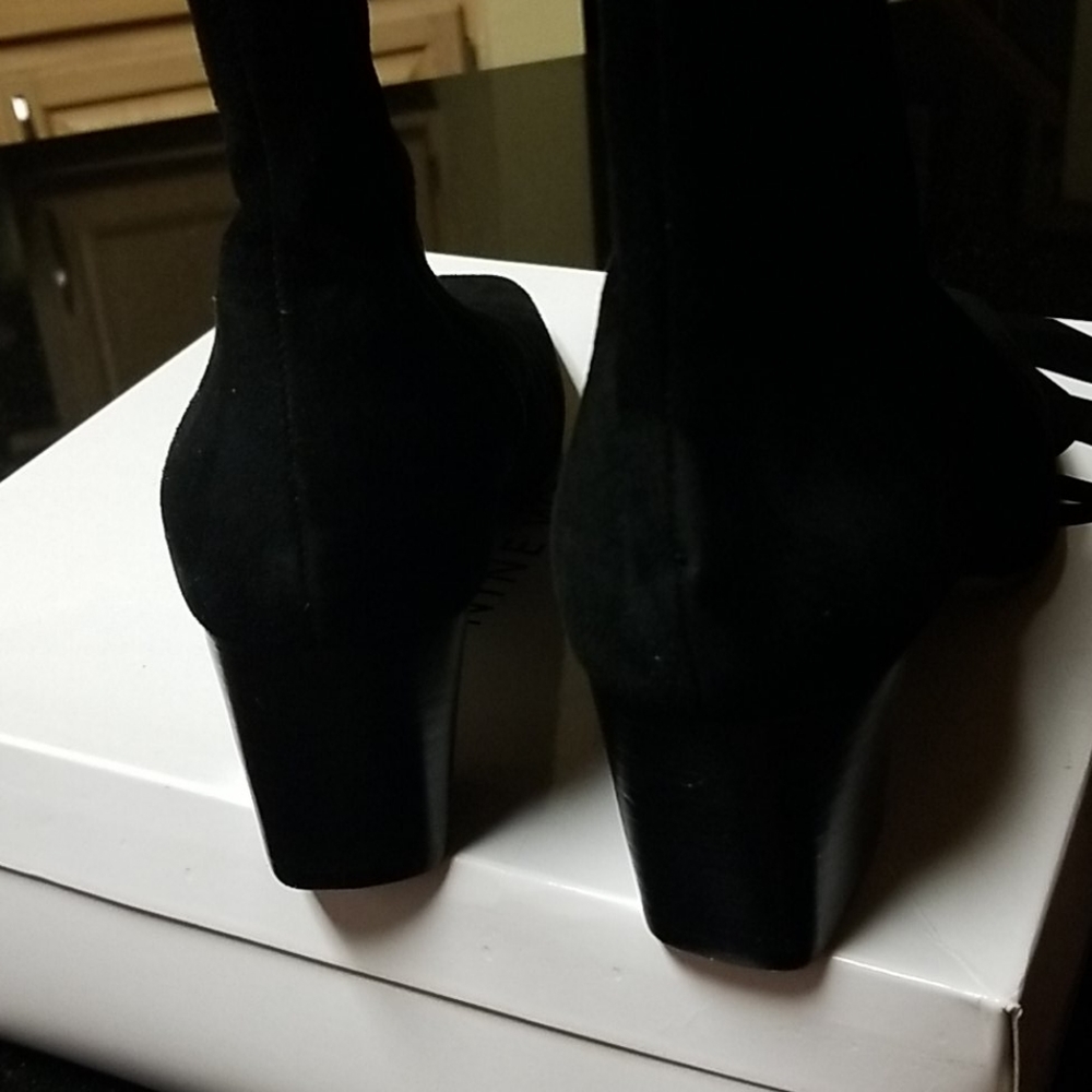 Nine West Suede Bootie - Picture 3 of 8